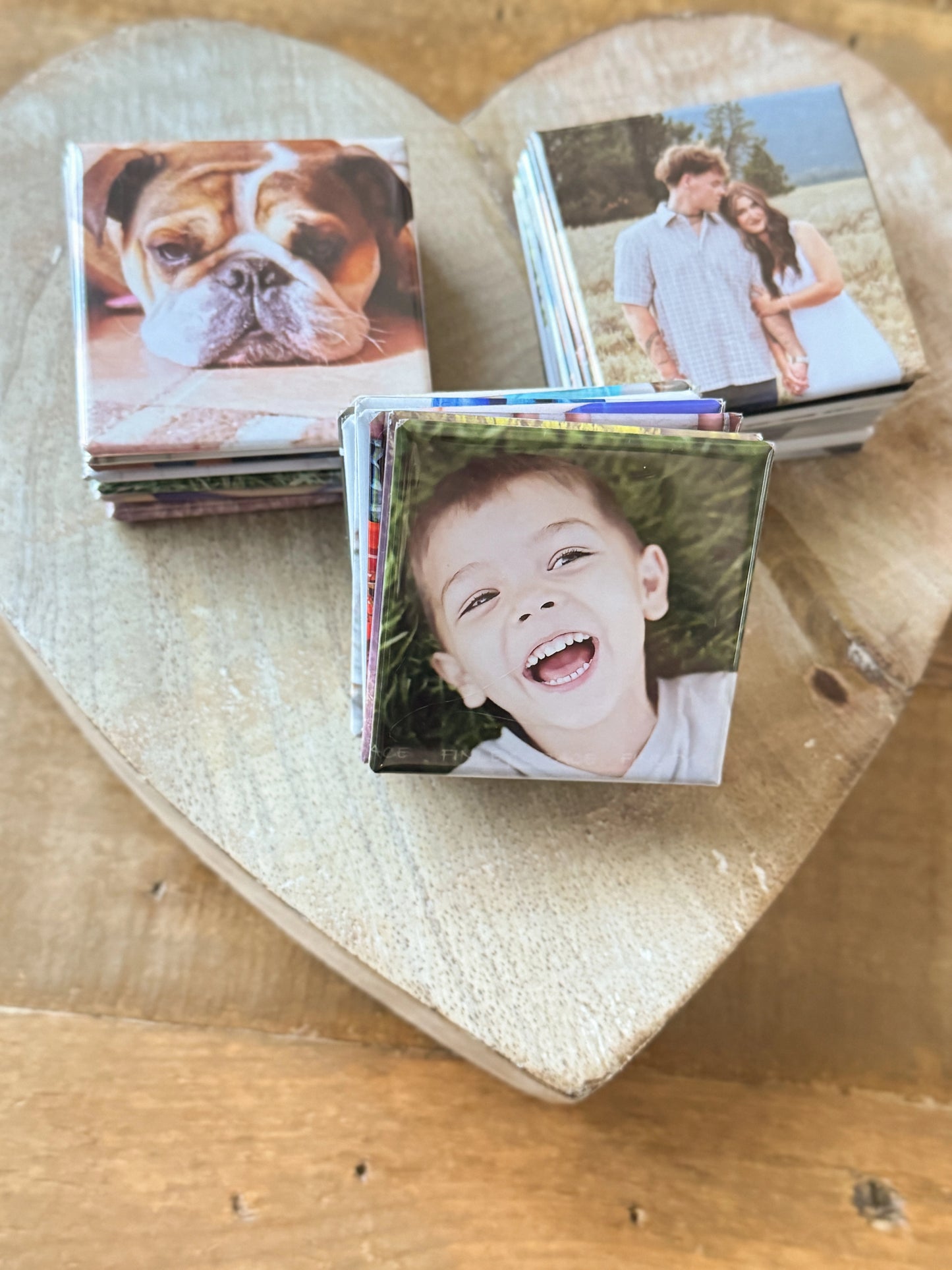 9 Custom Photo Magnet Set